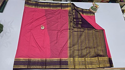 Crape Silk Contrast (id 104)