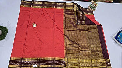 Crape Silk Contrast