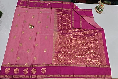 Kanchi Cotton Bentex Pattu (id 1900)