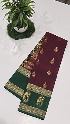 Kanchi Cotton Bentex Pattu (ID 1901)