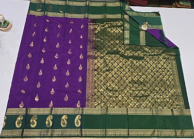 Kanchi Cotton Bentex Pattu (id 1903)