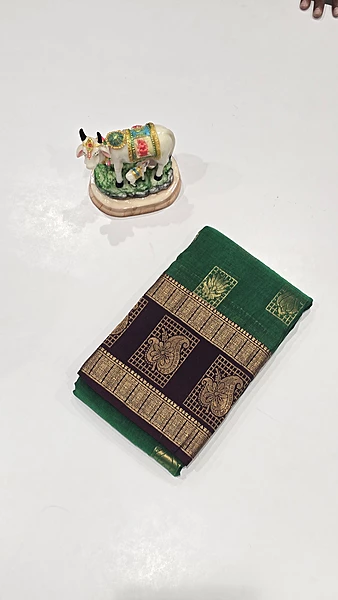 Kanchi Cotton Bentex Pattu (id 1905)