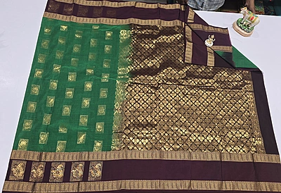 Kanchi Cotton Bentex Pattu (id 1905)