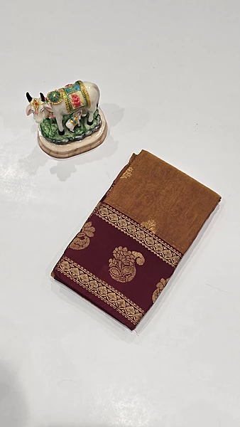 Kanchi Cotton Bentex Pattu (id 1904)