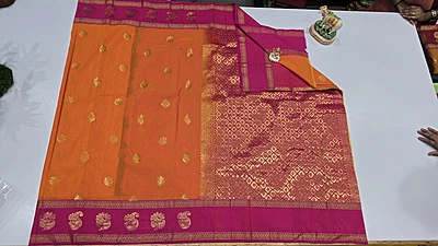 Kanchi Cotton Bentex Pattu (id 1906)