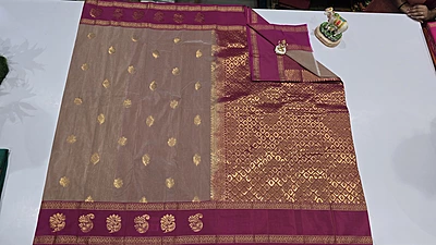 Kanchi Cotton Bentex Pattu (id 1907)