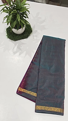 Mini Mysure Silk Cotton Saree(id a6)