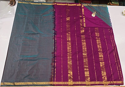 Mini Mysure Silk Cotton Saree(id a6)