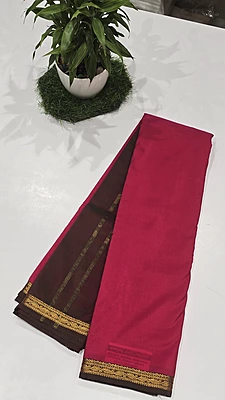 Mini Mysure Silk Cotton Saree(id a7)