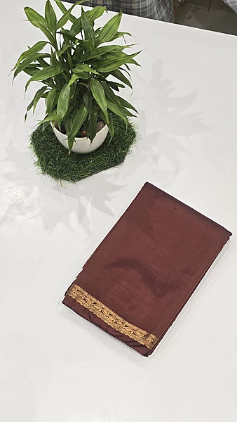 Mini Mysure Silk Cotton saree (id a8)
