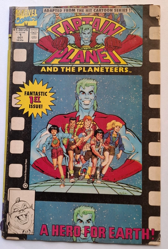 Captain Planet  & The Planeteers #1 (1991)
