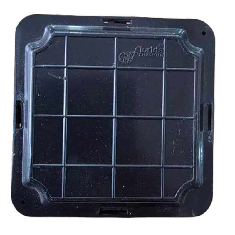 FLORIDA FIBER CLOSER TERMINATION BOX 4X4 BLACK SMALL