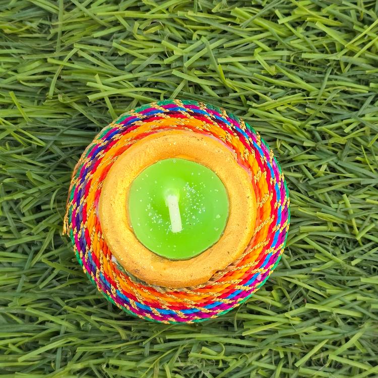 Diwali Candle - Terracota - Akshar Deep - 6pc