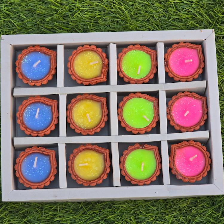 Diwali Candle - Terracota - Ujjwal Deep - 12pc