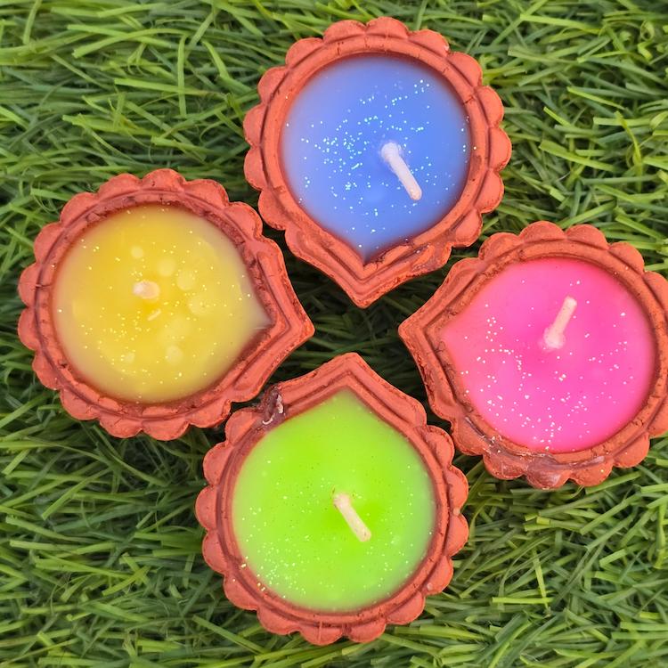 Diwali Candle - Terracota - Ujjwal Deep - 12pc