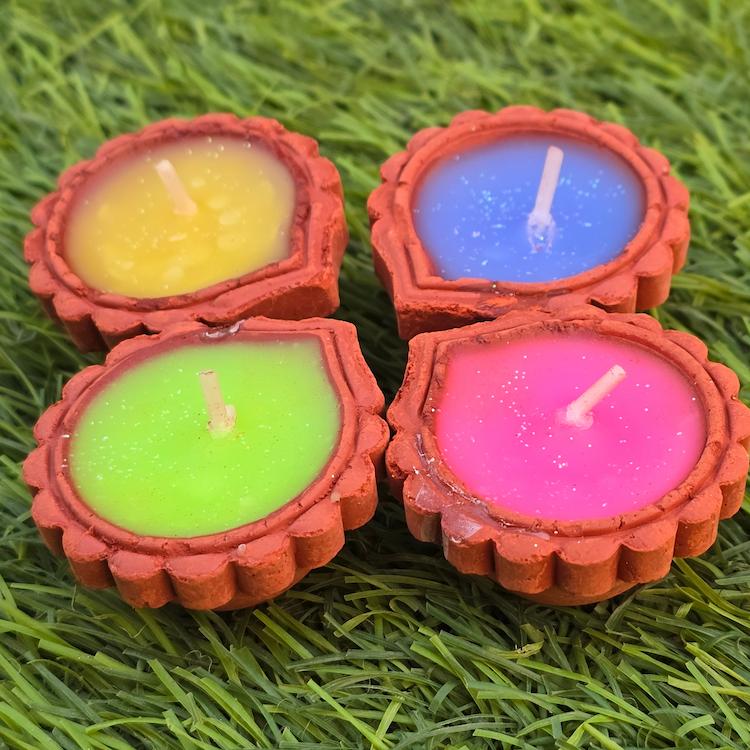 Diwali Candle - Terracota - Ujjwal Deep - 12pc