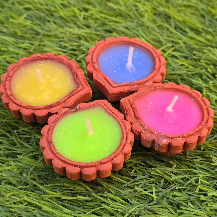 Diwali Candle - Terracota - Ujjwal Deep - 12pc