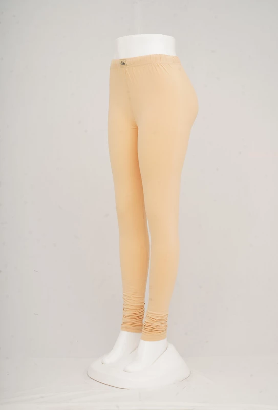 Women Skin Churidar Leggings