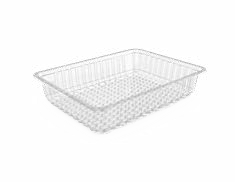 Capillary Meat Tray : TRAY140TR190/40PET