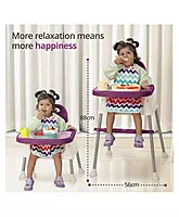 Luvlap - Booster High chair - Purple