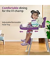 Luvlap - Booster High chair - Purple