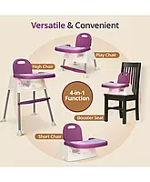 Luvlap - Booster High chair - Purple