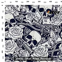 20416 Skull Rose Revolver 20416 Skull Rose Revolver