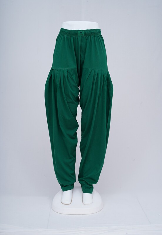 Women Forest Green Patiyala