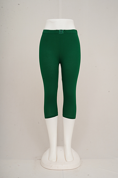 Women Forest Green Capri
