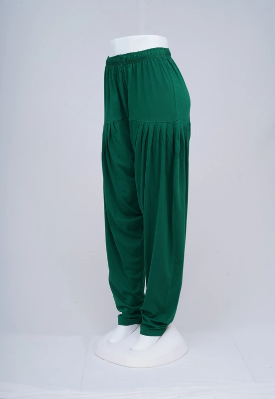 Women Forest Green Patiyala