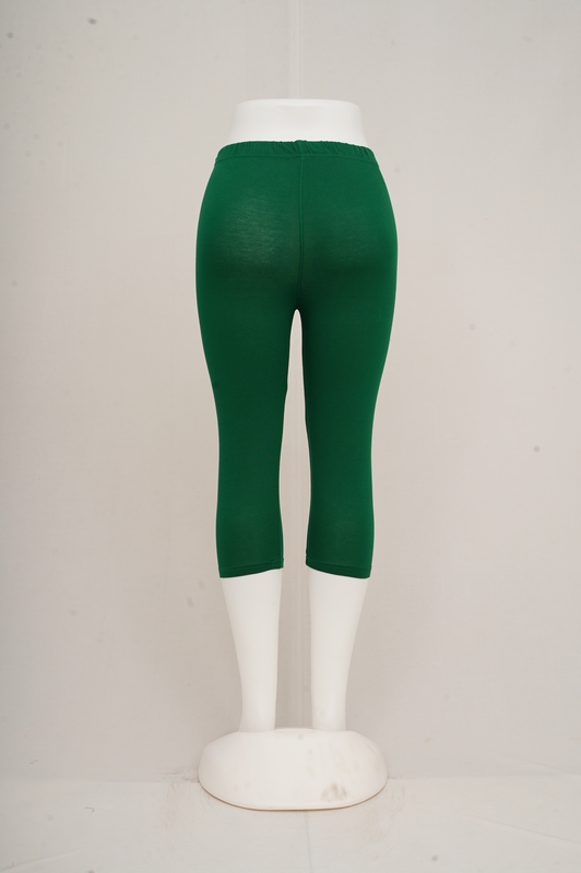 Women Forest Green Capri
