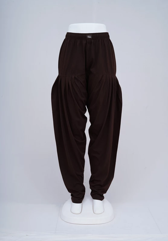 Women Coffee Brown Patiyala