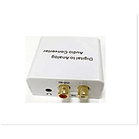 Digital to Analog Audio Converter – Optical & Coax to RCA Audio Adapter