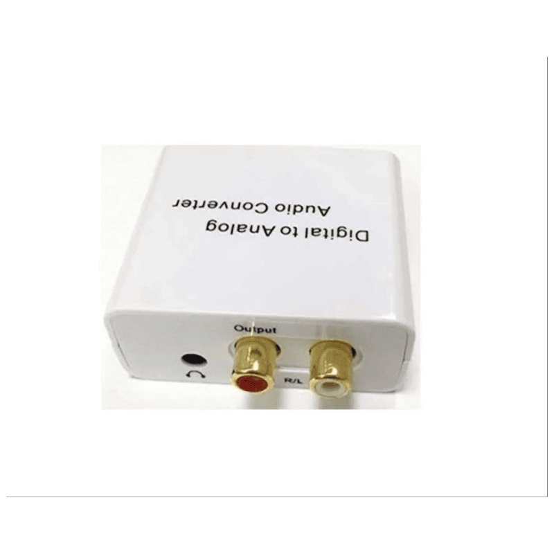 Digital to Analog Audio Converter – Optical & Coax to RCA Audio Adapter