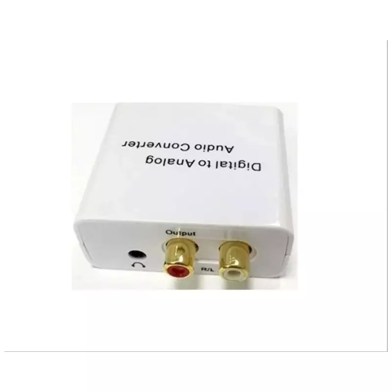 Digital to Analog Audio Converter – Optical & Coax to RCA Audio Adapter
