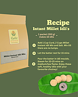 Millet Instant Idli Mix - 350 g | with Foxtail Millet | Gluten Free