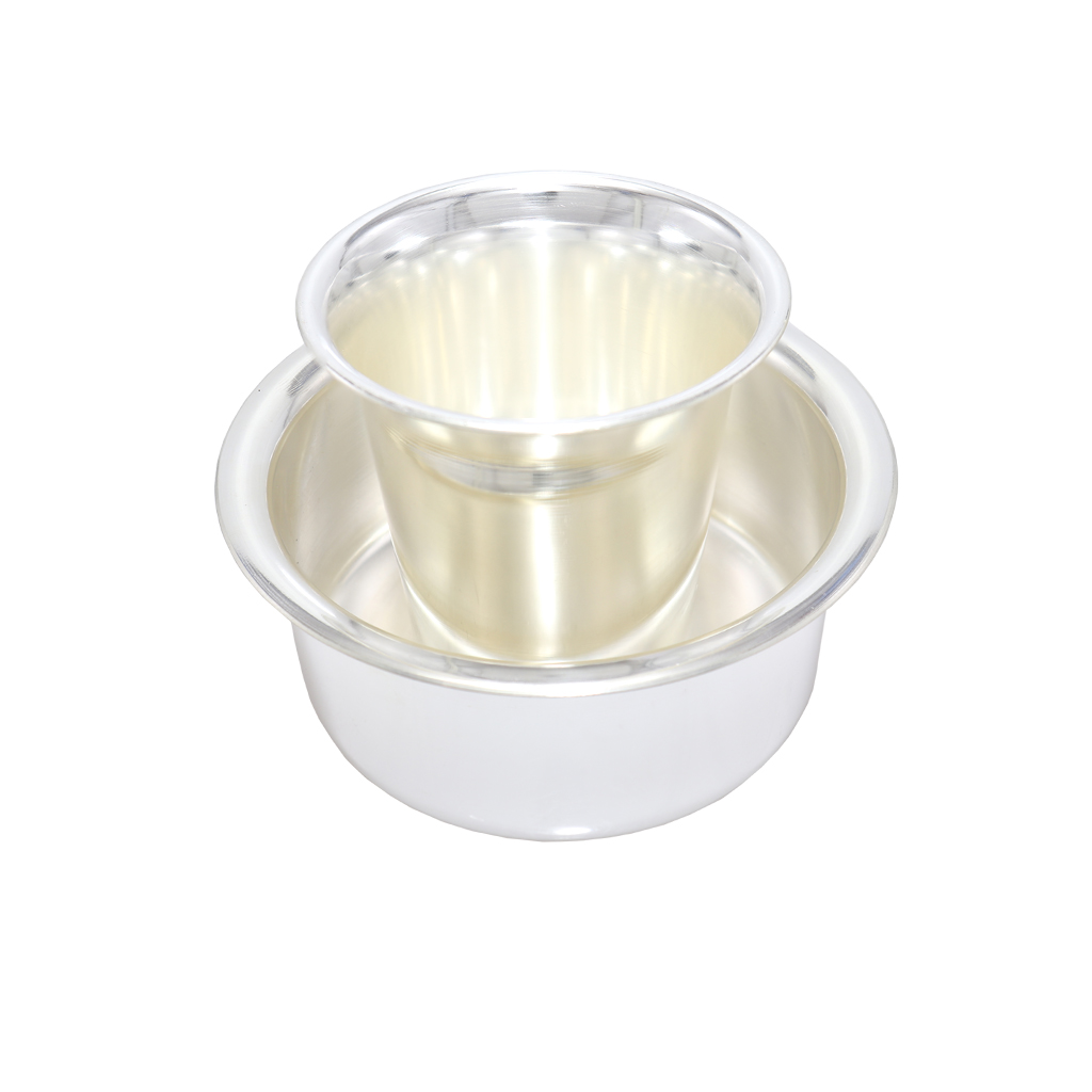 Silver Dabara Set 120gms