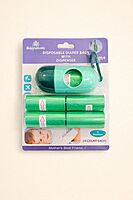 Baby Diaper Disposal Bags with Travel Dispenser & 5 Refill Rolls – Assorted Colours