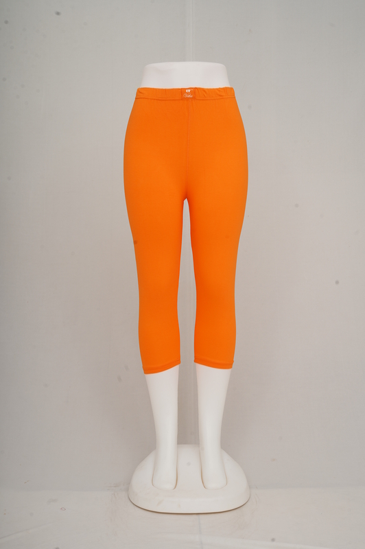 Women Orange Capri