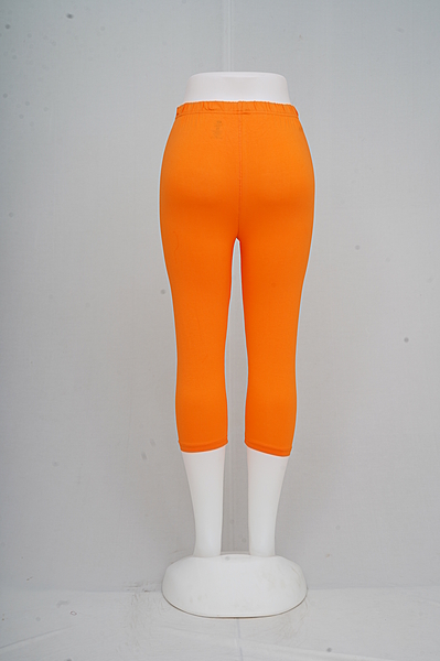 Women Orange Capri