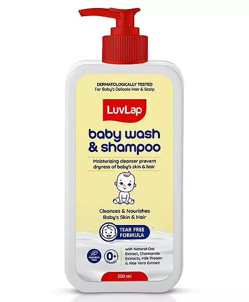 Luvlap -Baby Wash & Shampoo 200ml