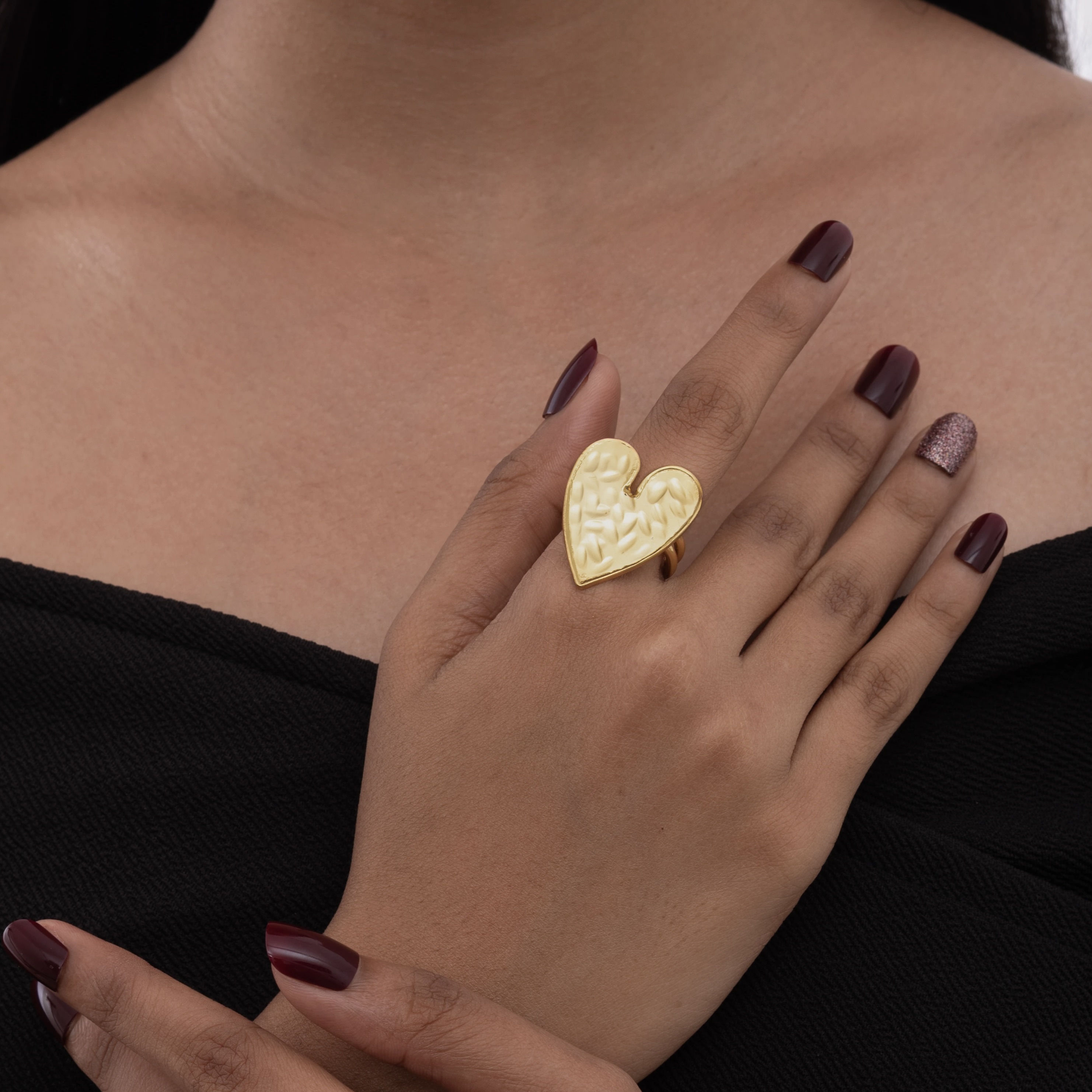 Dainty Heart Ring