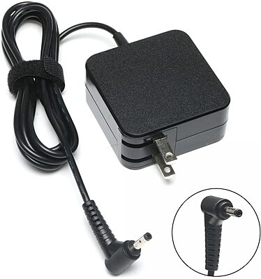 Laptop Adapter for Compatible Lenovo 45W Laptop Charger 20V, 2.25A, 4.0mm x 1.75mm