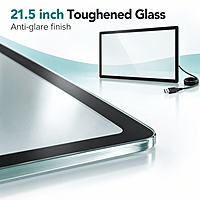 PCAP Touch Overlay 21.5 inch with Anti-Glare Cover Glass (USB) PCAP Touch Overlay 21.5 inch with Anti-Glare Cover Glass (USB)