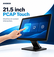 PCAP Touch Monitor 21.5 inch with HDMI/VGA & USB Touch