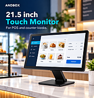 PCAP Touch Monitor 21.5 inch with HDMI/VGA & USB Touch