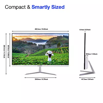 Power-X FHD Monitor - 21.5" VGA+HDMI - PM215WFHD Power-X FHD Monitor - 21.5" VGA+HDMI - PM215WFHD