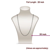 Silver Chain for Men - 21g 925 Silver Style