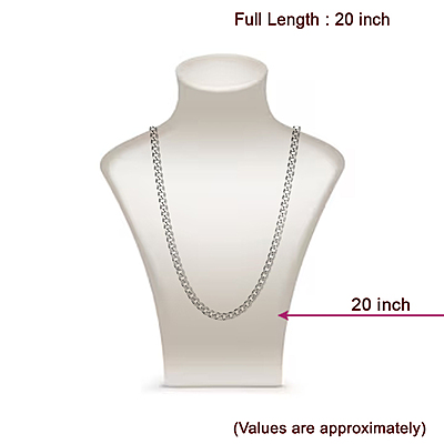 Silver Chain for Men - 21g 925 Silver Style