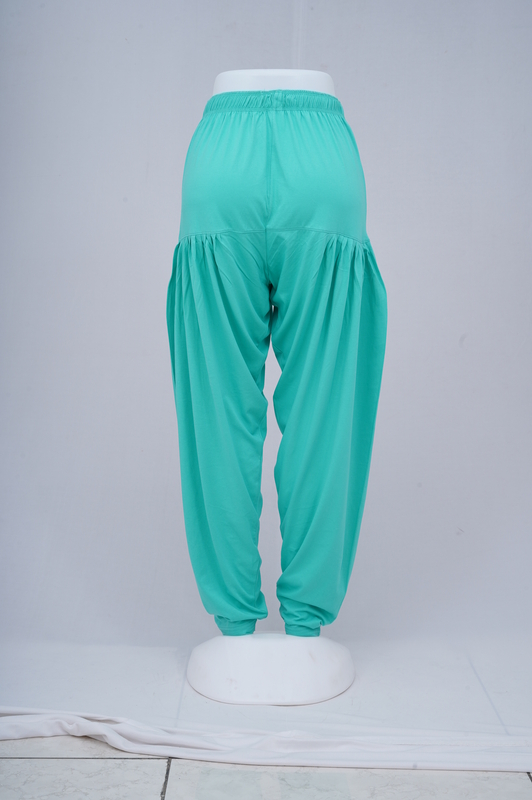 Women Aqua Green Patiyala